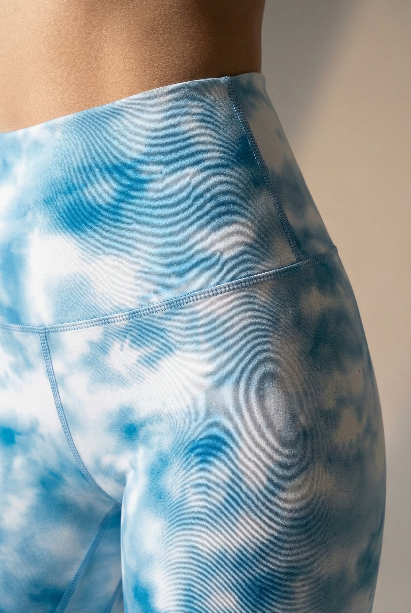 Tie-Dye Printed Yoga Legging