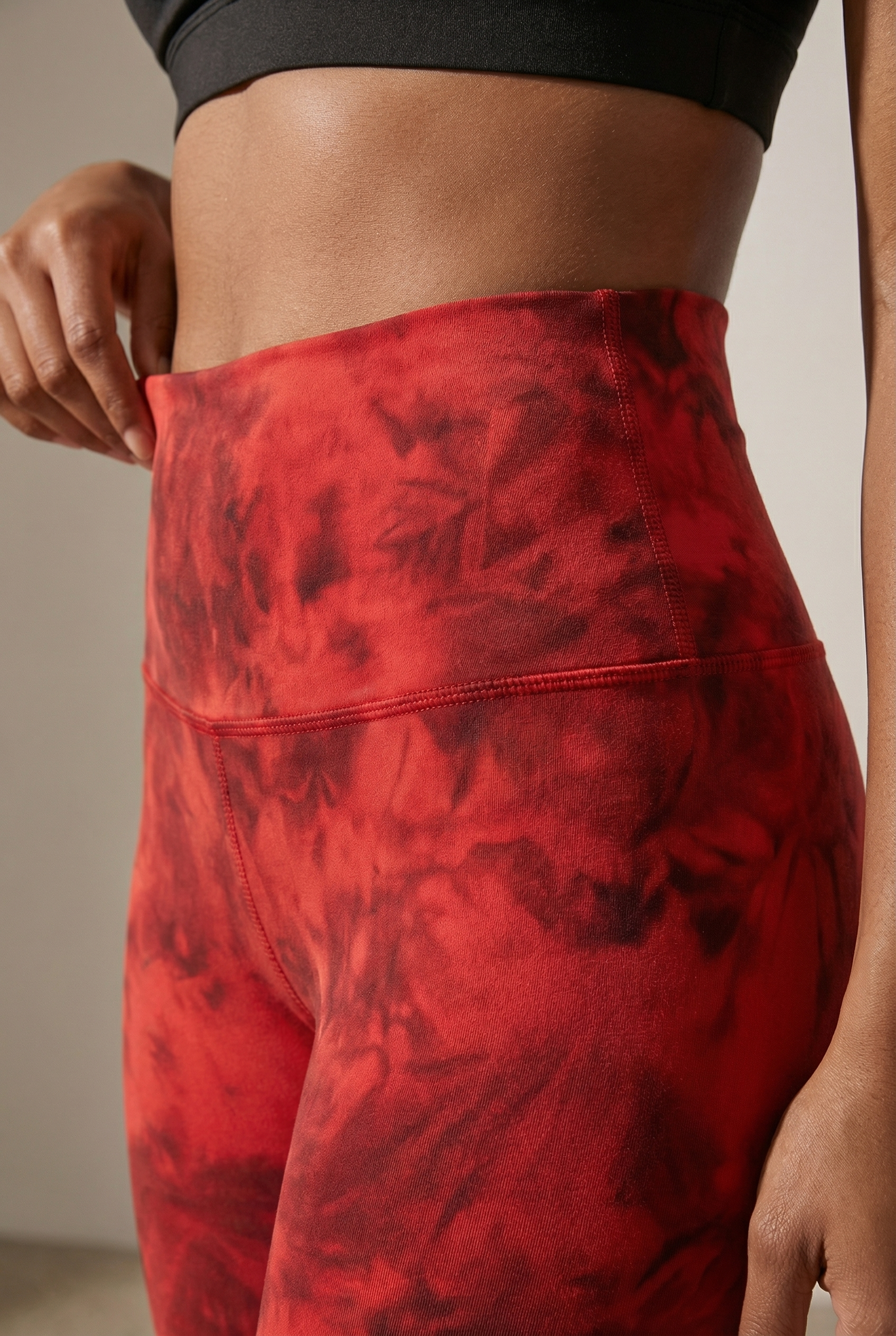 Tie-Dye Printed Lift High-Waist Legging