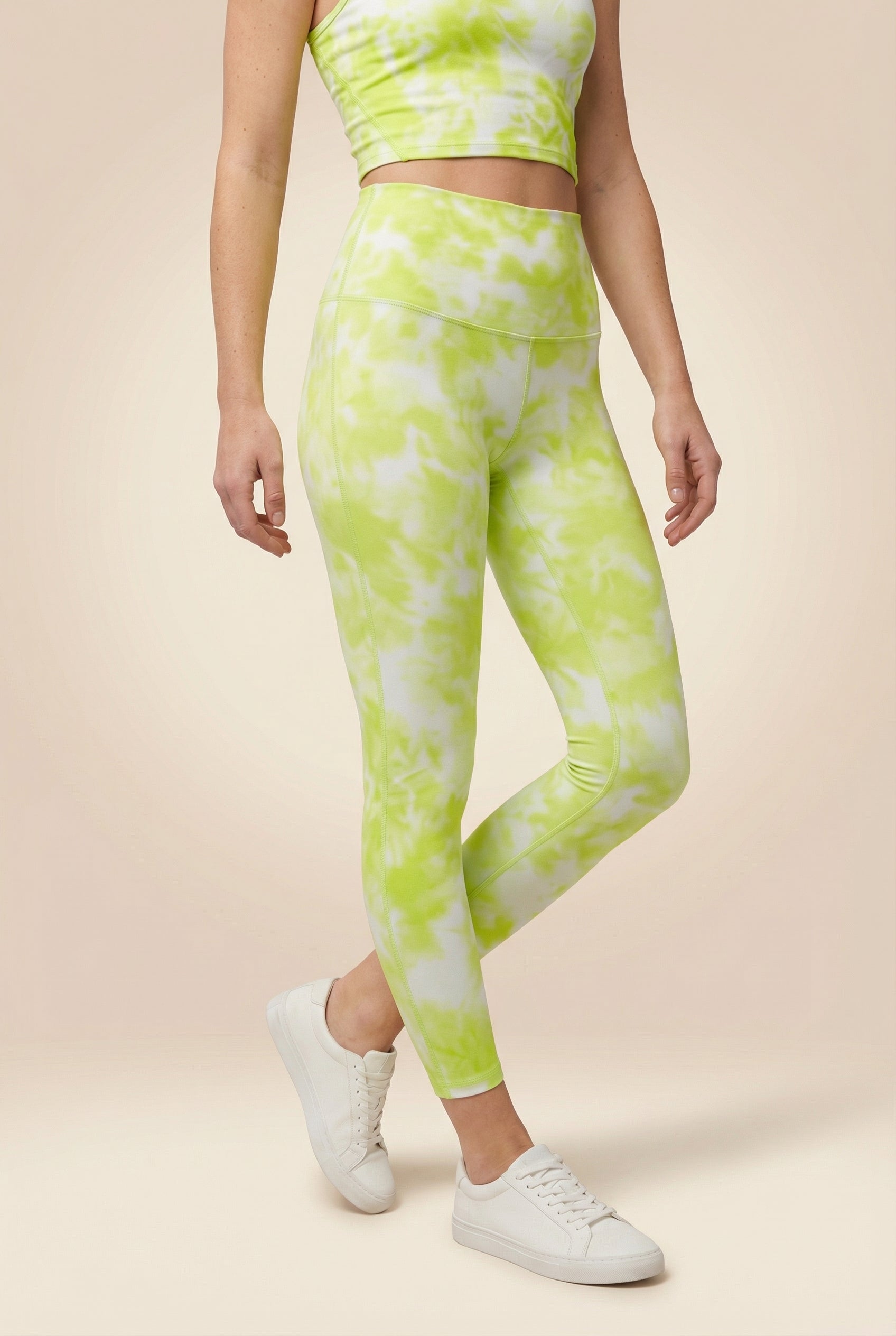 Tie-Dye Printed Yoga Legging