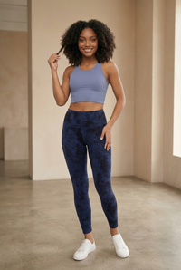 Tie-Dye Printed Lift High-Waist Legging