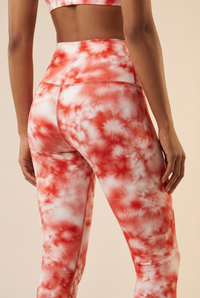 Tie-Dye Printed Yoga Legging