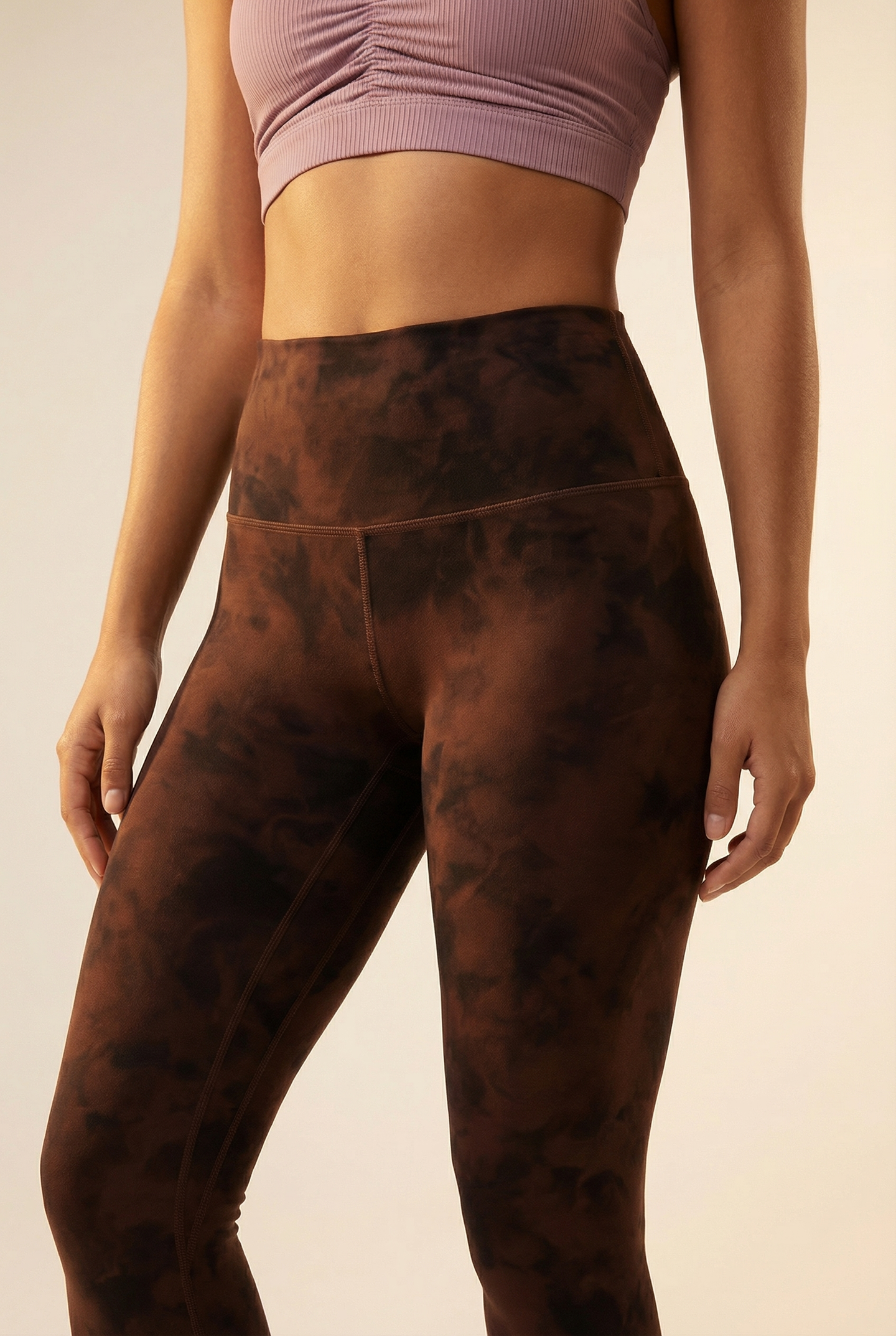 Tie-Dye Printed Lift High-Waist Legging