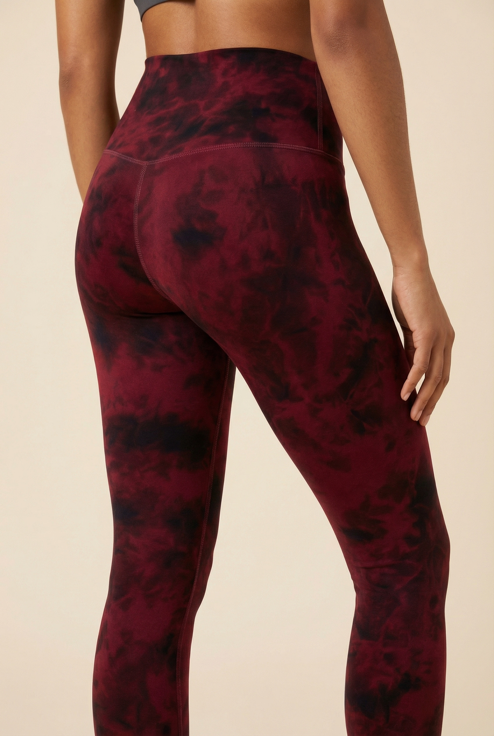 Tie-Dye Printed Lift High-Waist Legging