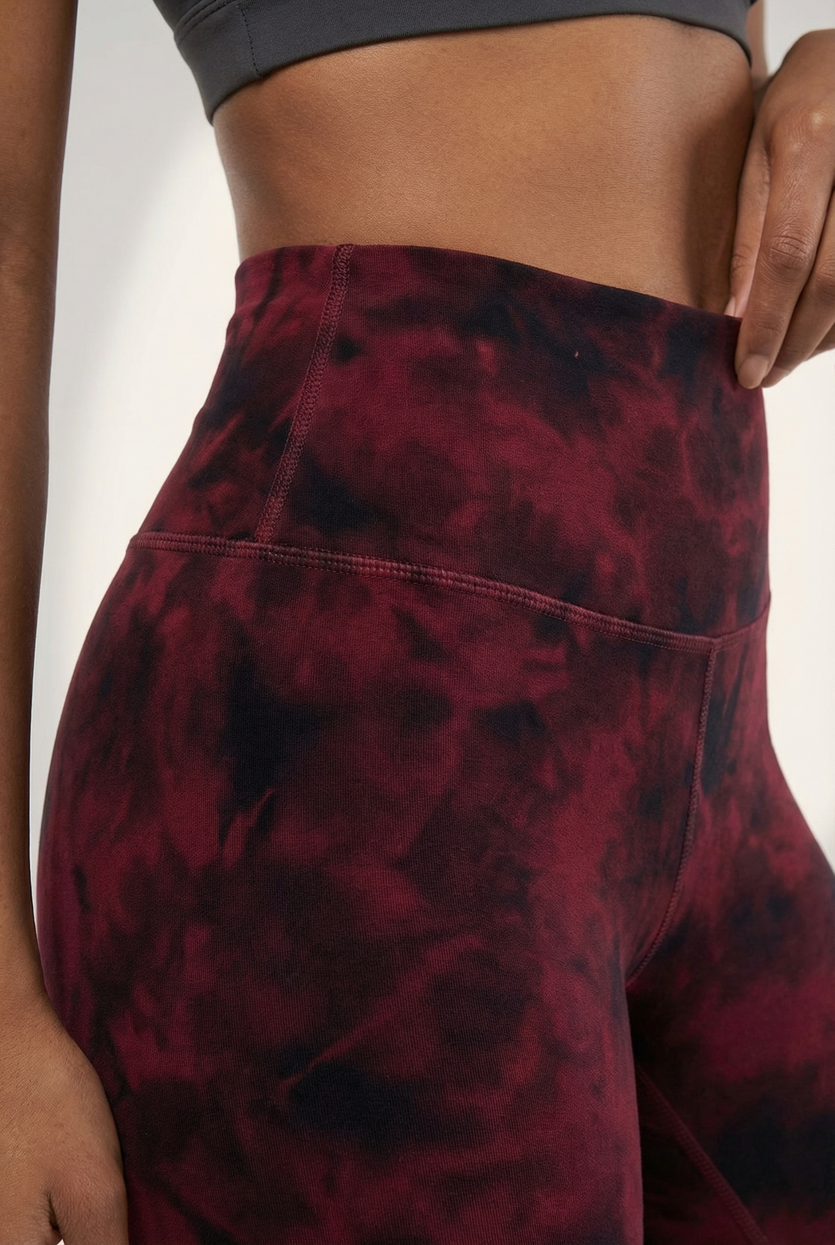 Tie-Dye Printed Lift High-Waist Legging
