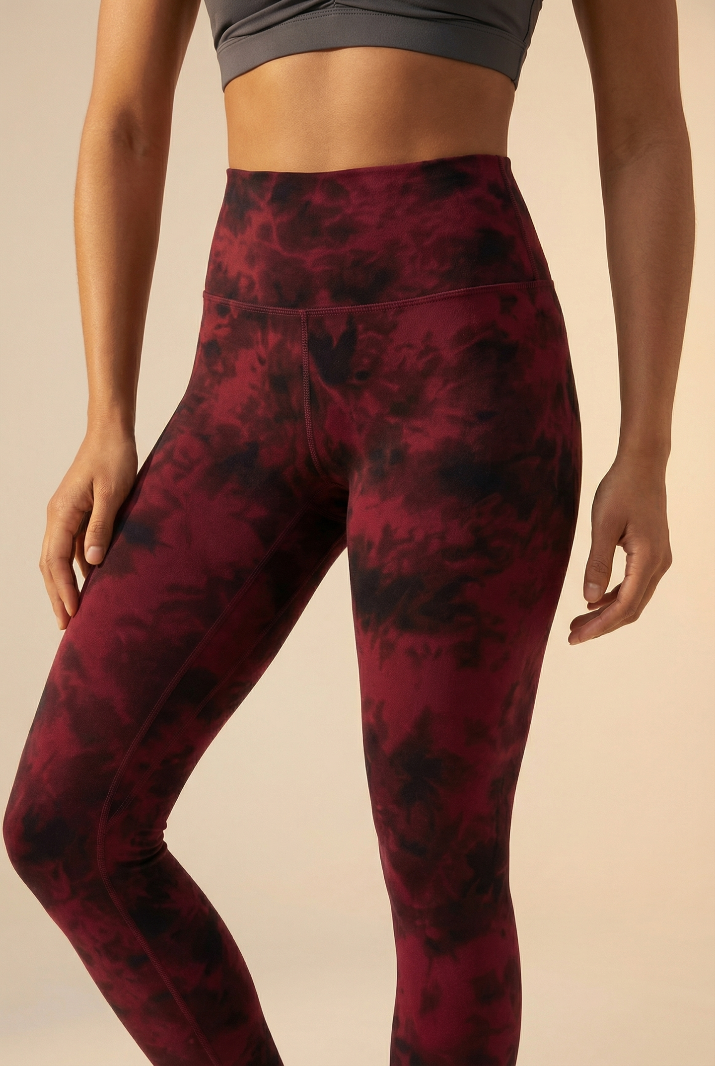 Tie-Dye Printed Lift High-Waist Legging