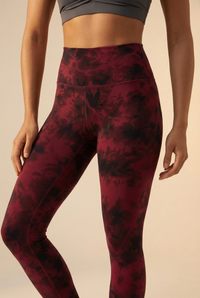 Tie-Dye Printed Lift High-Waist Legging