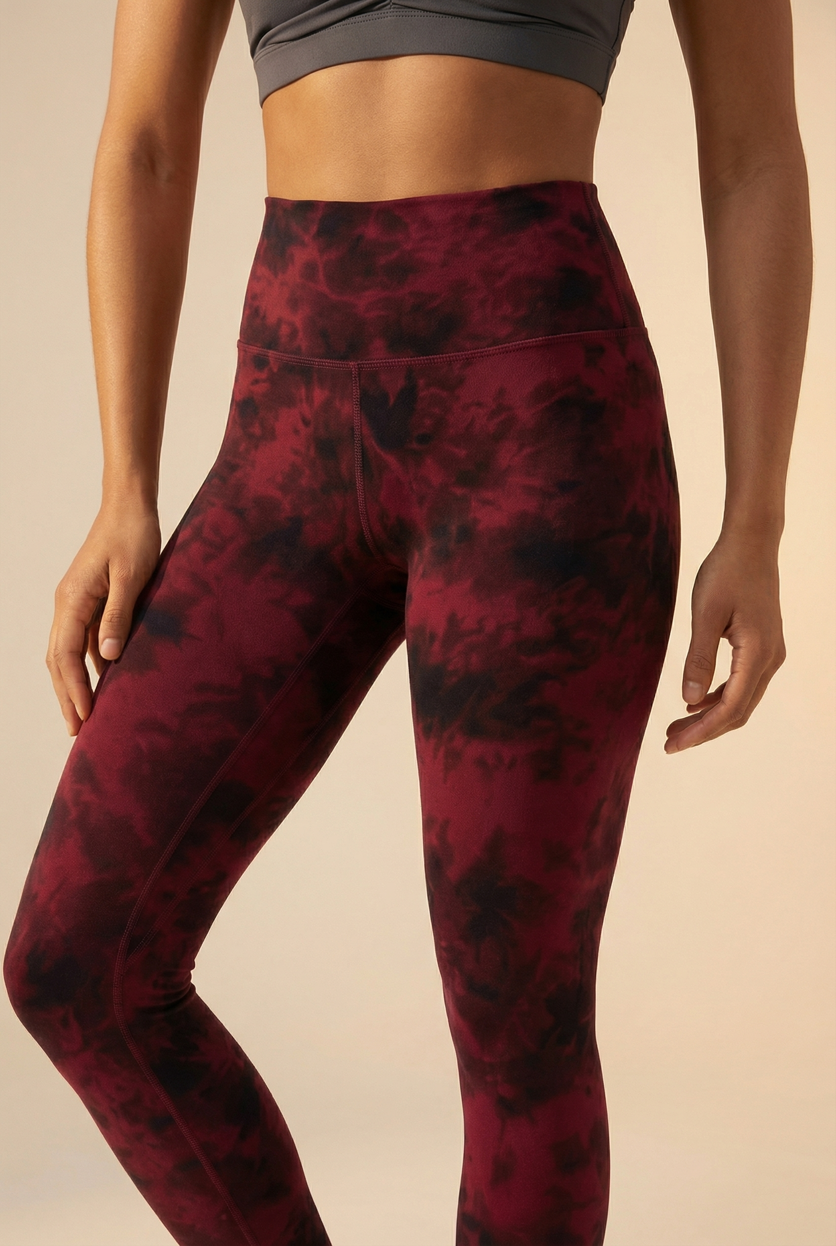 Tie-Dye Printed Lift High-Waist Legging