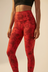 Tie-Dye Printed Lift High-Waist Legging