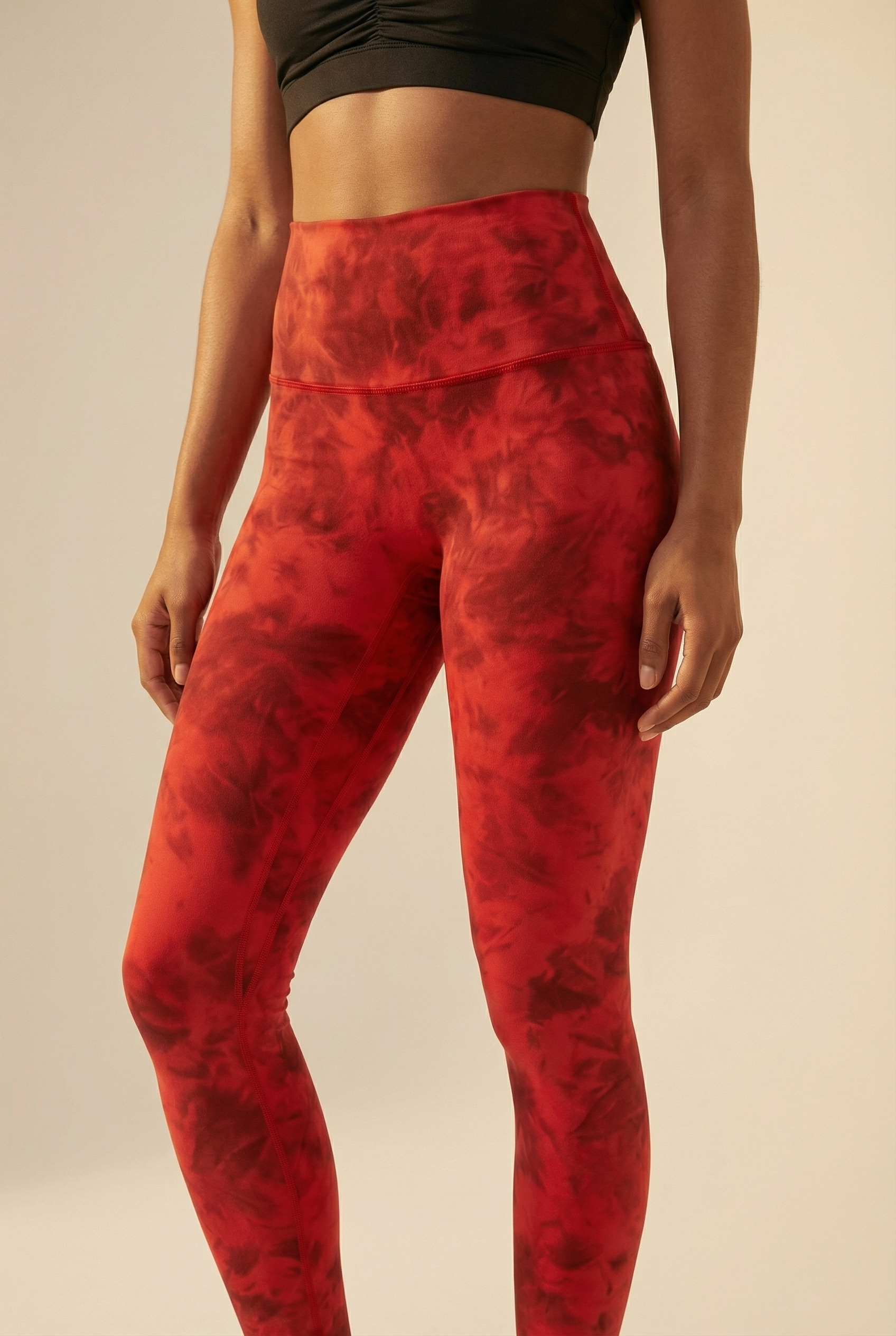 Tie-Dye Printed Lift High-Waist Legging