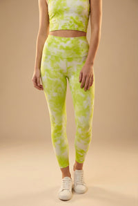 Tie-Dye Printed Yoga Legging
