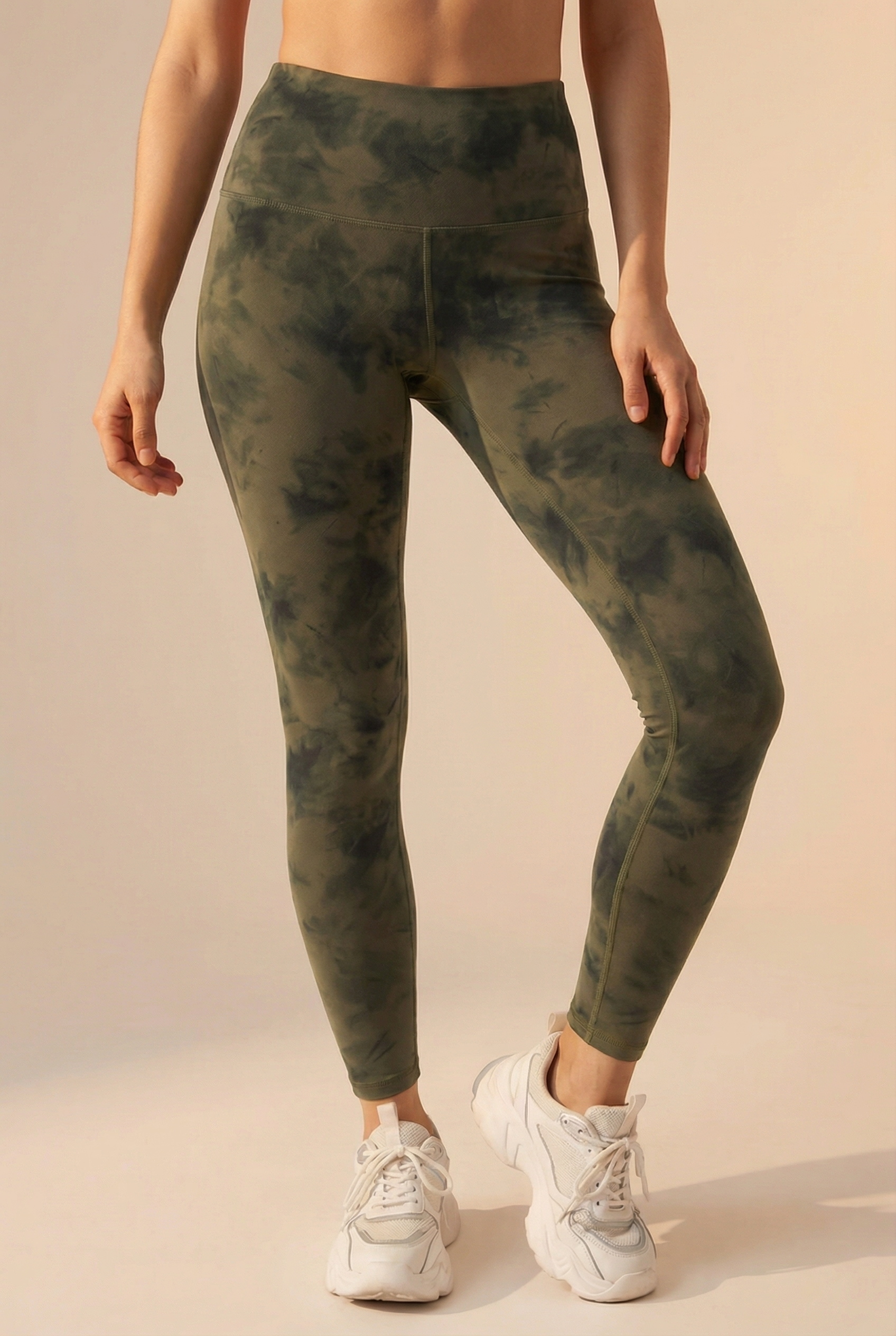 Tie-Dye Printed Lift High-Waist Legging