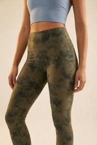 Tie-Dye Printed Lift High-Waist Legging