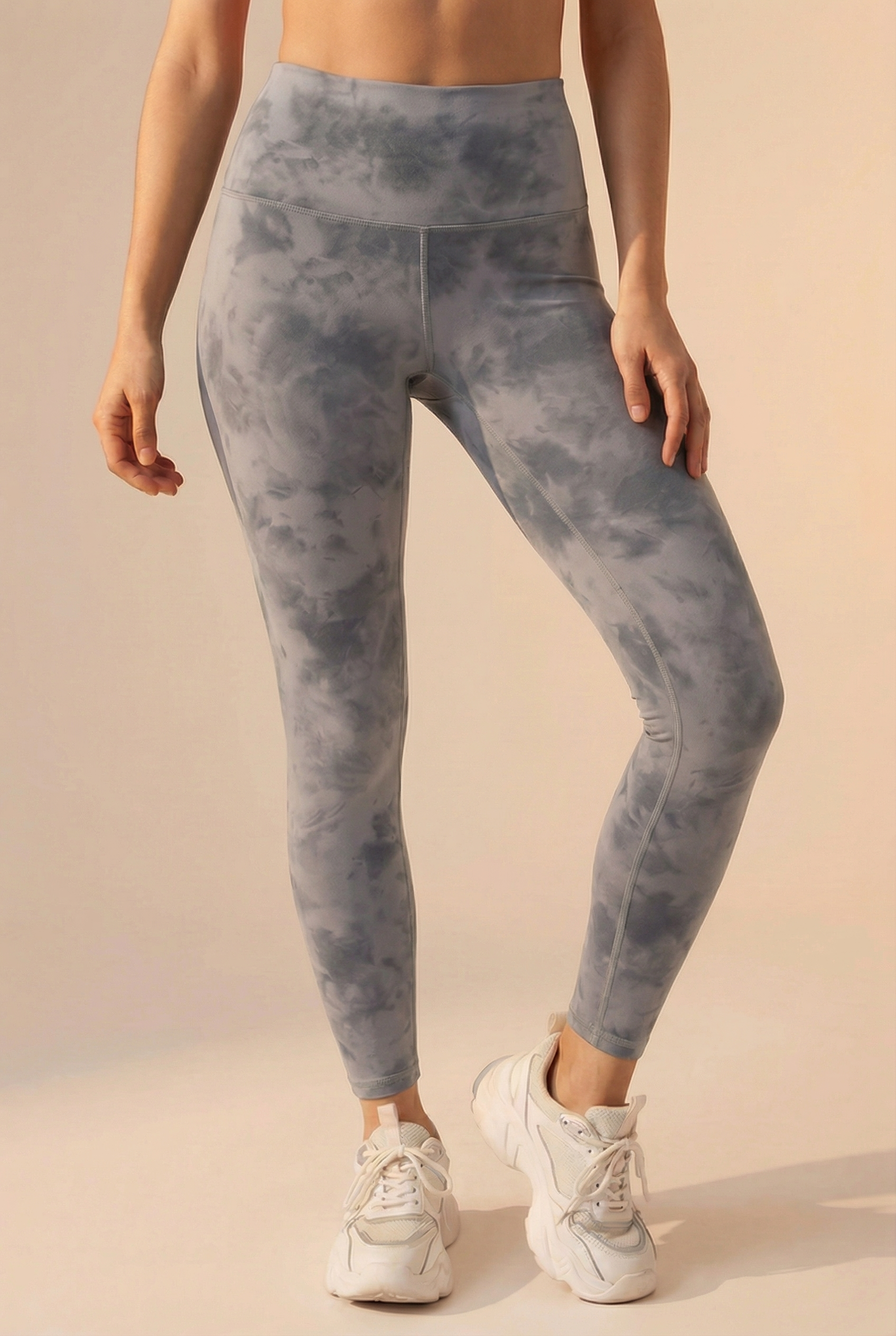 Tie-Dye Printed Lift High-Waist Legging