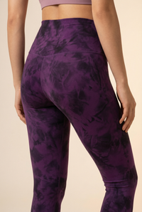 Tie-Dye Printed Lift High-Waist Legging