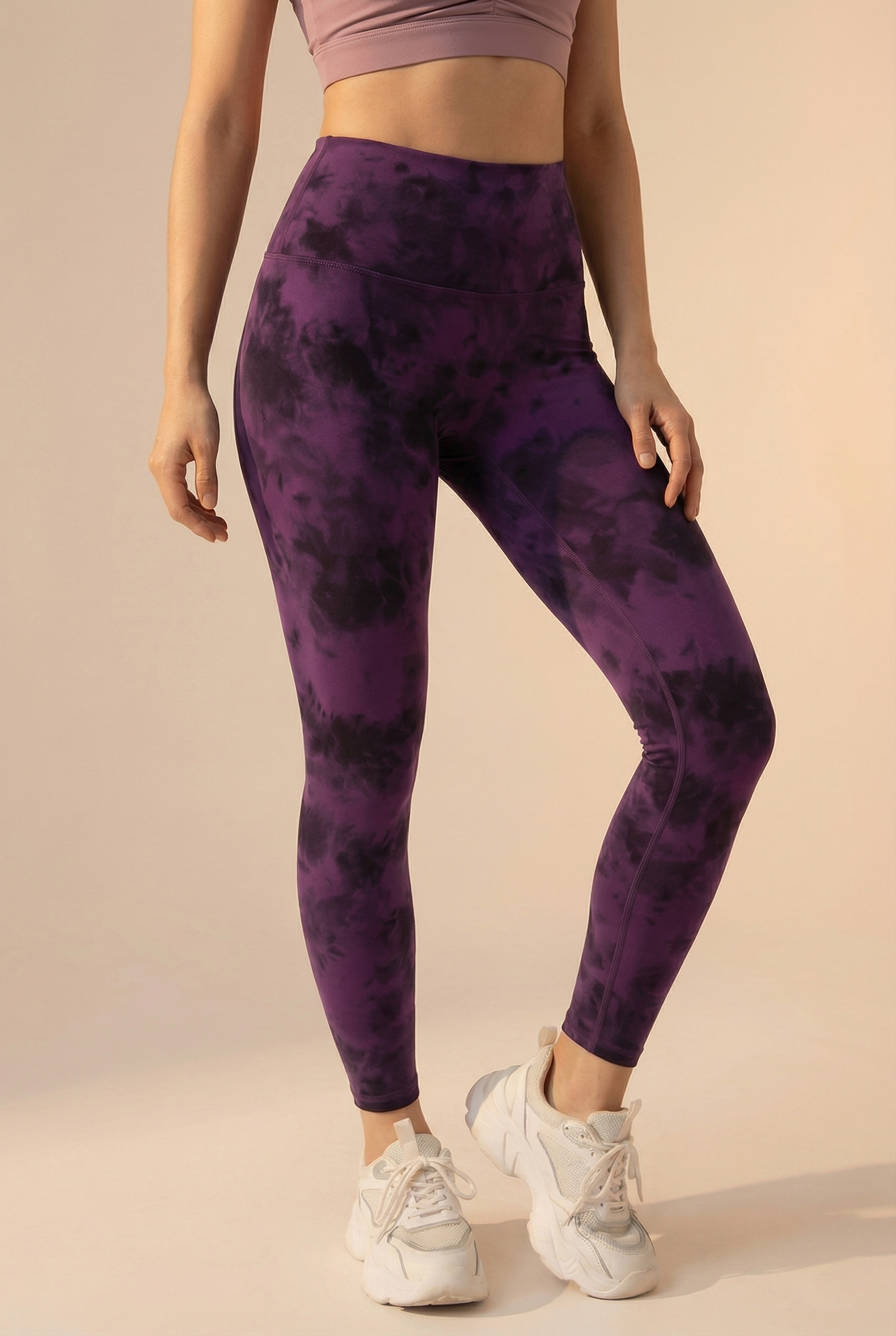 Tie-Dye Printed Lift High-Waist Legging
