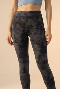 Tie-Dye Printed Lift High-Waist Legging
