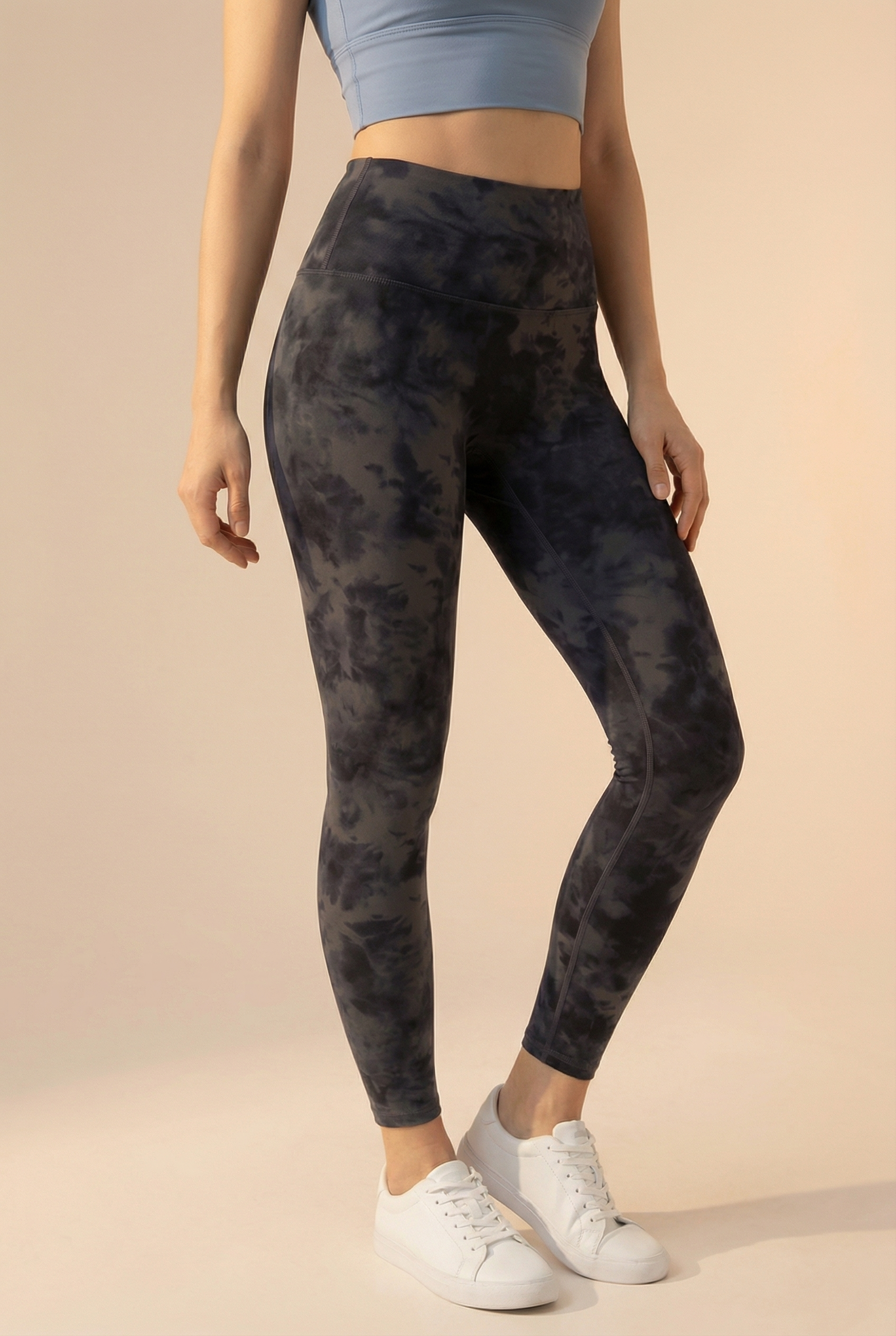 Tie-Dye Printed Lift High-Waist Legging