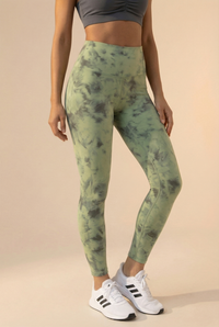 Tie-Dye Printed Lift High-Waist Legging
