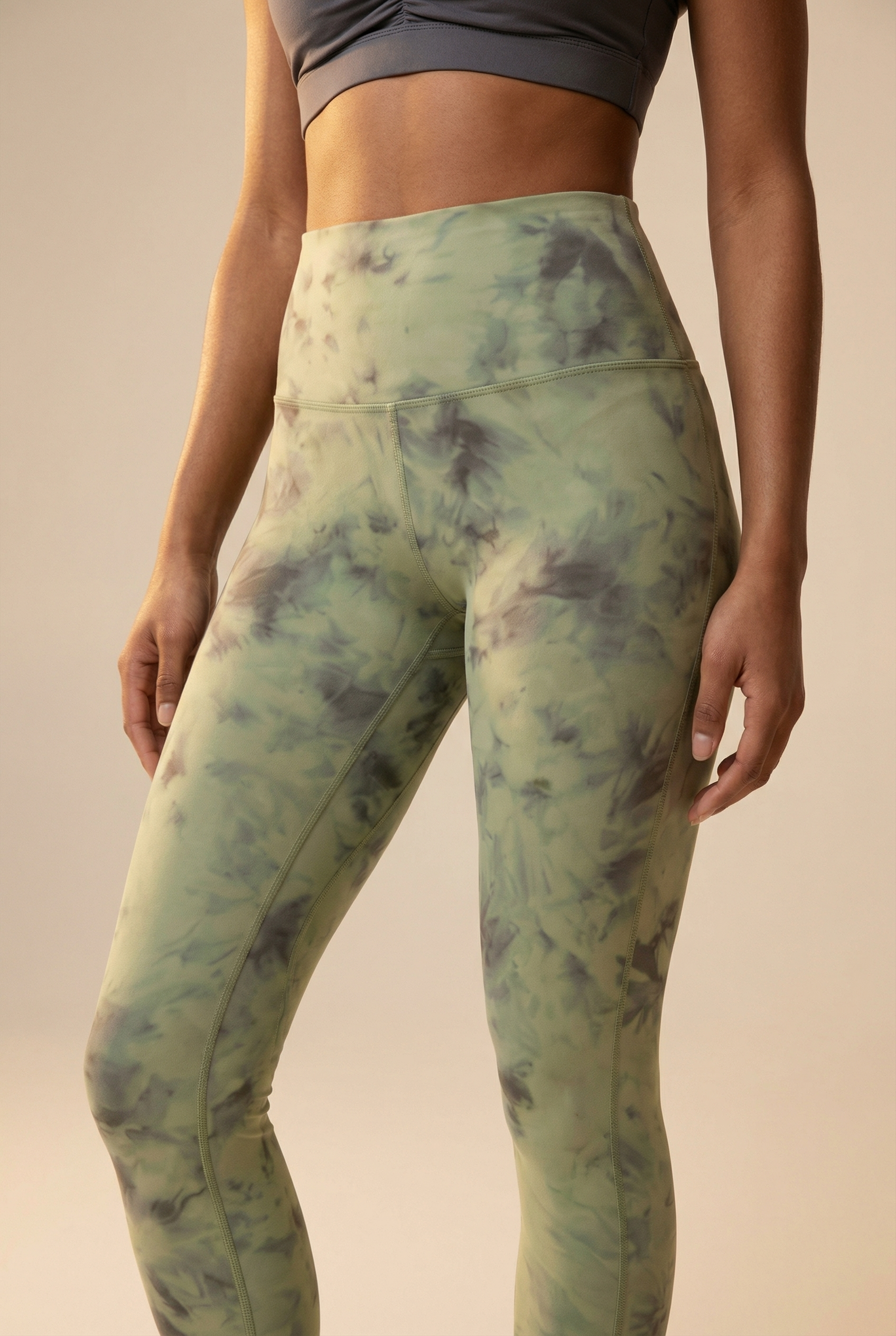 Tie-Dye Printed Lift High-Waist Legging