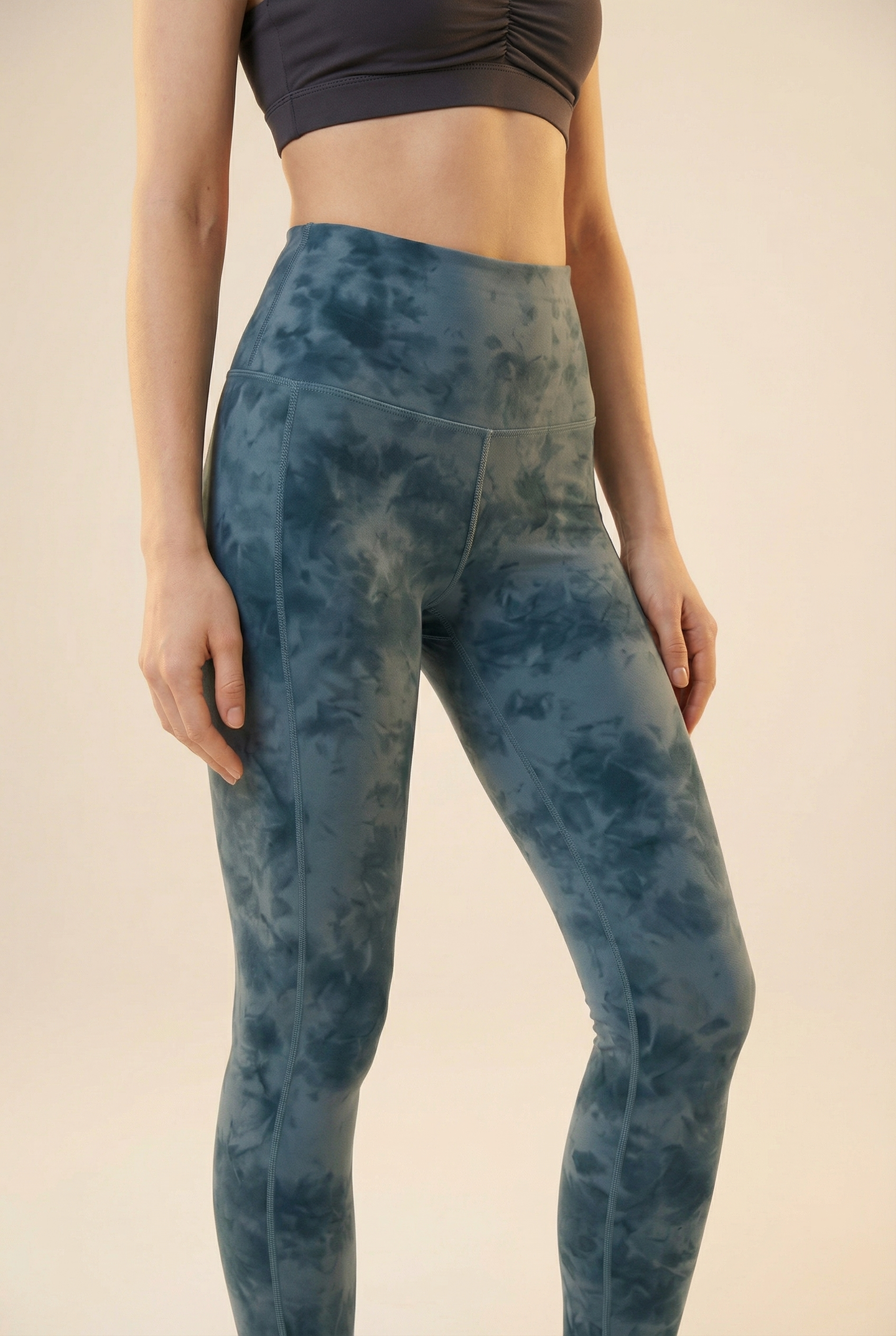 Tie-Dye Printed Lift High-Waist Legging