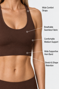 2-Pack CoreFit Racerback Sports Bra Apparel & Accessories > Activewear > Sports Bras > Multi-Packs by Profit Outfits