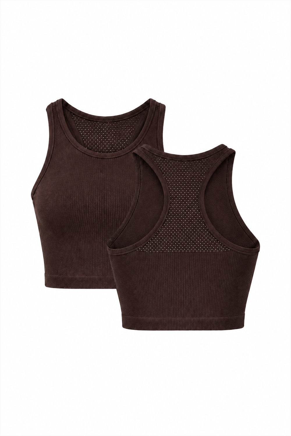 2-Pack CoreFit Racerback Sports Bra Apparel & Accessories > Activewear > Sports Bras > Multi-Packs by Profit Outfits