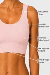 2-Pack CoreFit Racerback Sports Bra Apparel & Accessories > Activewear > Sports Bras > Multi-Packs by Profit Outfits