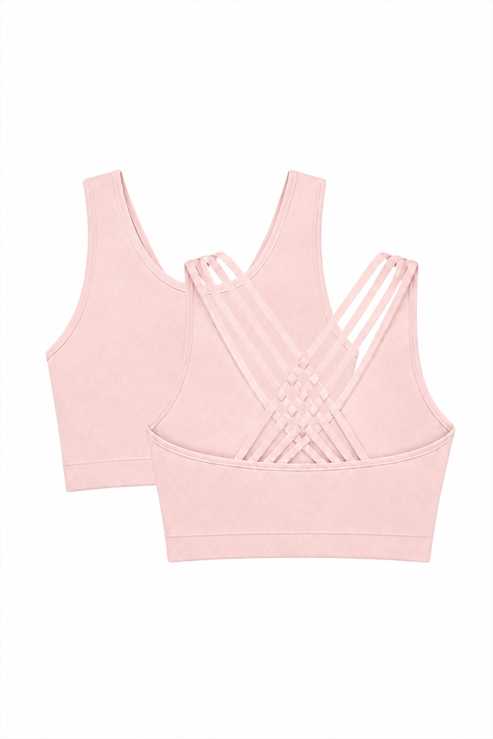 2-Pack CoreFit Racerback Sports Bra Apparel & Accessories > Activewear > Sports Bras > Multi-Packs by Profit Outfits
