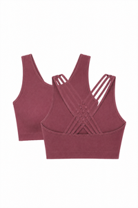 2-Pack CoreFit Racerback Sports Bra Apparel & Accessories > Activewear > Sports Bras > Multi-Packs by Profit Outfits