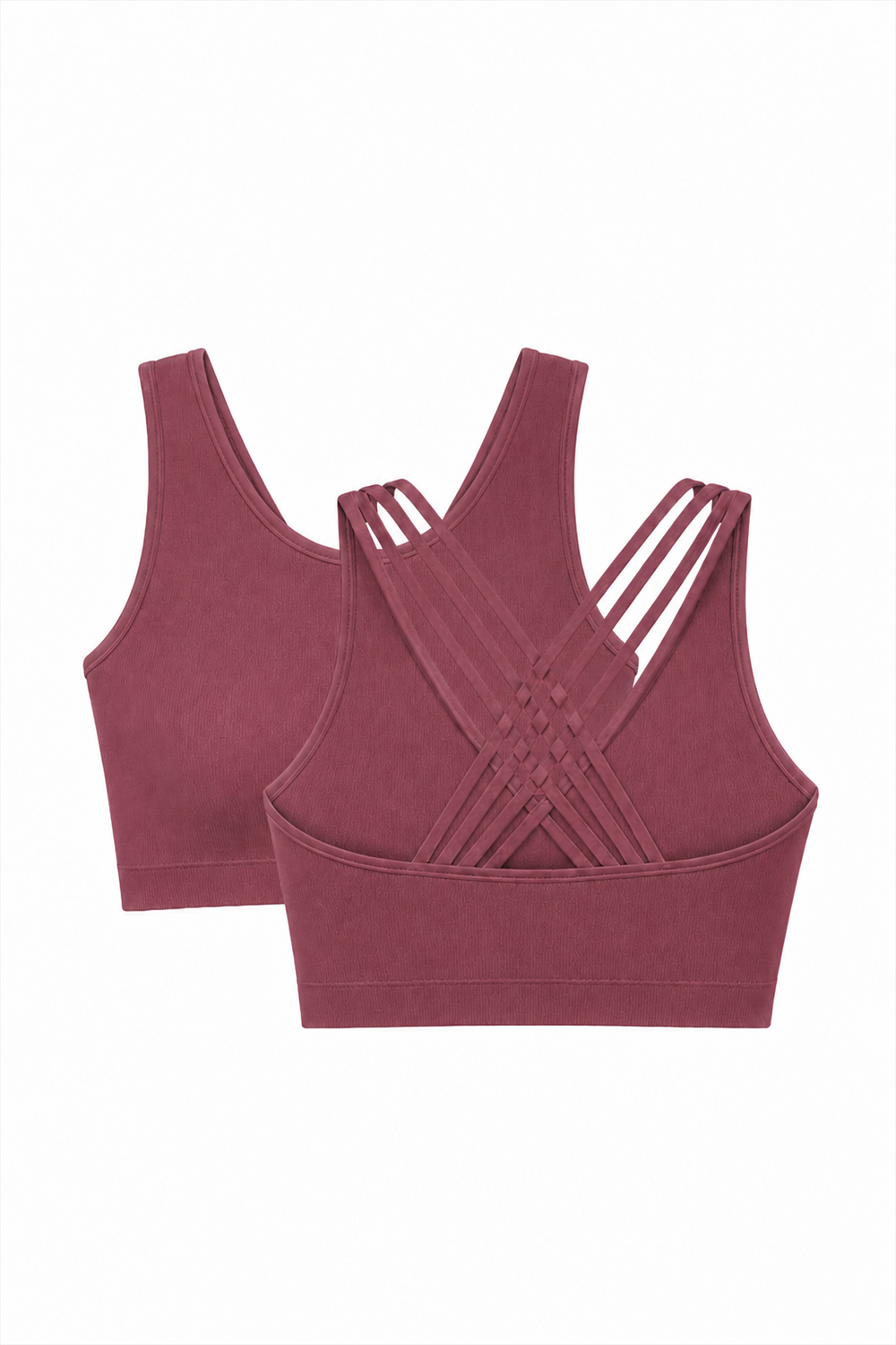 2-Pack CoreFit Racerback Sports Bra Apparel & Accessories > Activewear > Sports Bras > Multi-Packs by Profit Outfits
