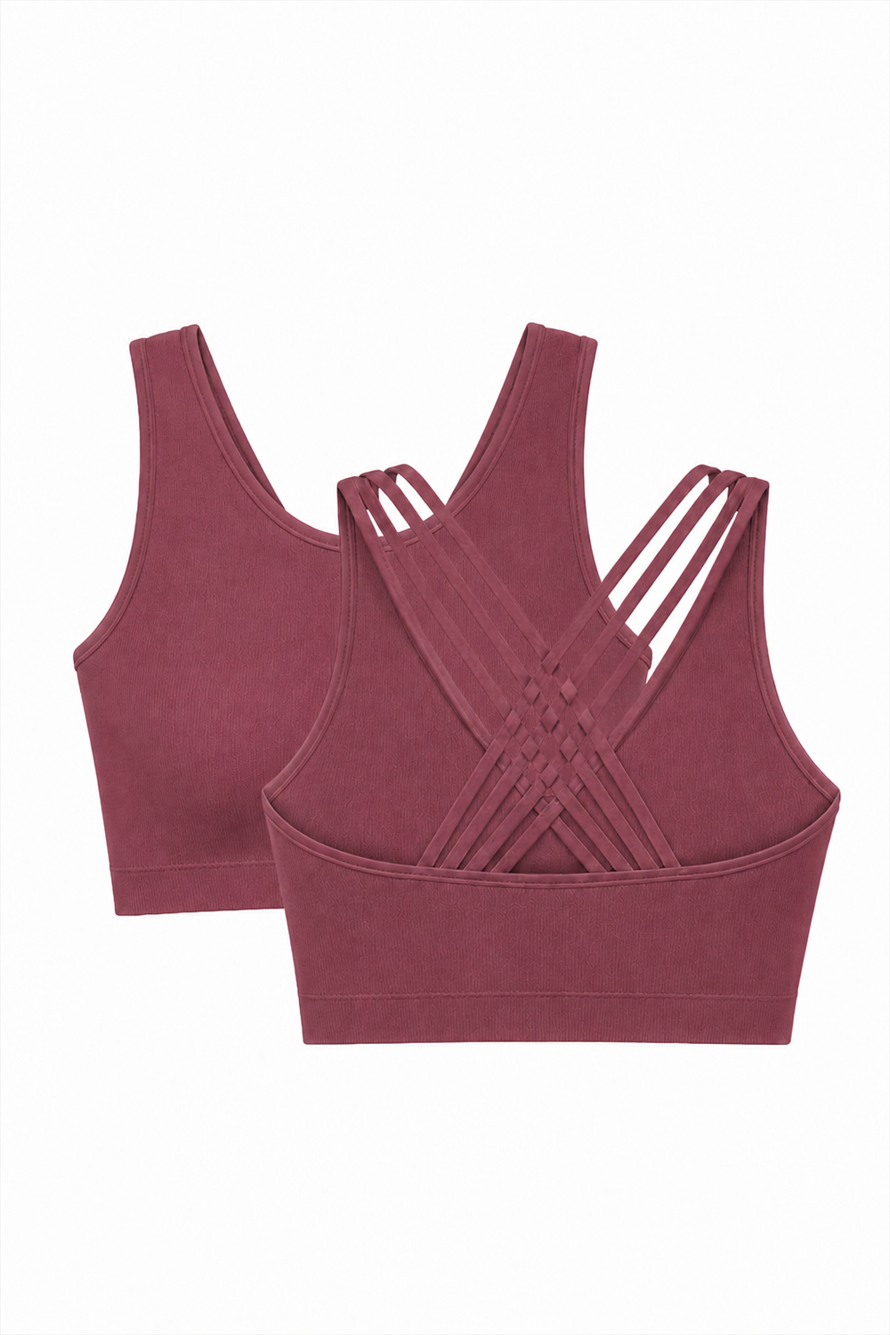 2-Pack CoreFit Racerback Sports Bra Apparel & Accessories > Activewear > Sports Bras > Multi-Packs by Profit Outfits