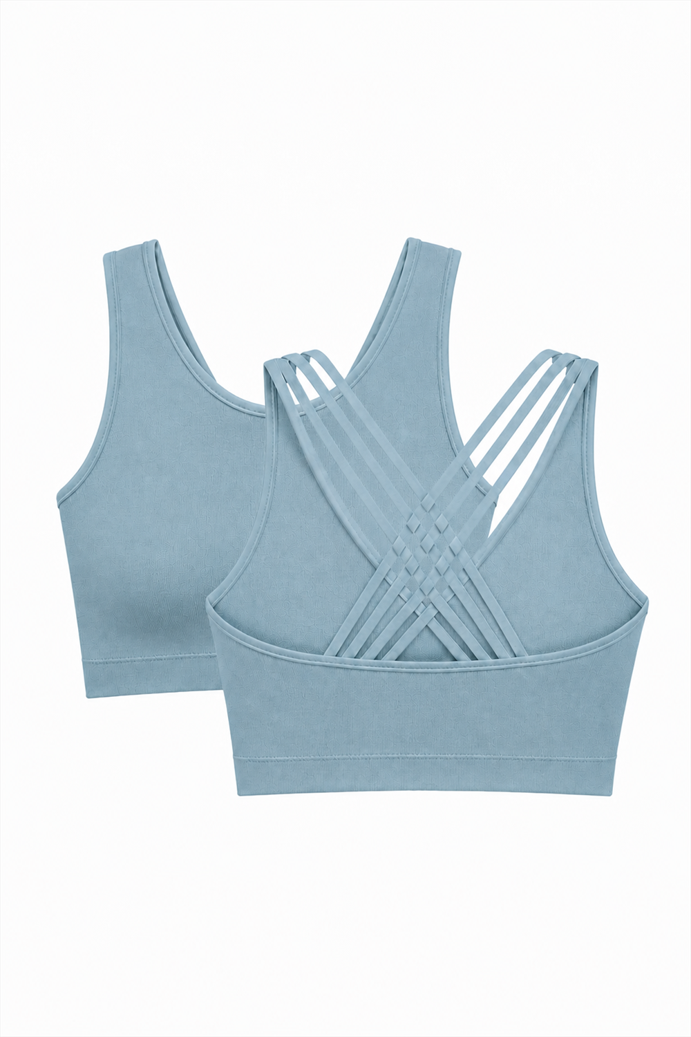 CoreFit Seamless Sports Bra - 2-Pack in Sage / Atmosphere
