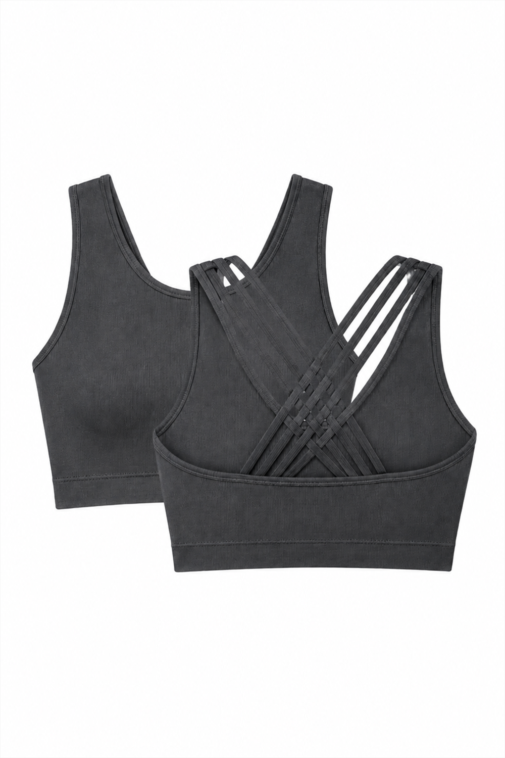 CoreFit Seamless Sports Bra - 2-Pack in Urban Chic / Black