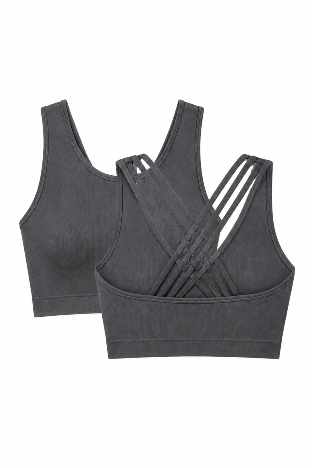 2-Pack CoreFit Racerback Sports Bra Apparel & Accessories > Activewear > Sports Bras > Multi-Packs by Profit Outfits