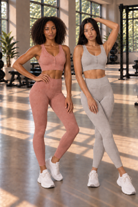 2-Pack CoreFit Racerback Sports Bra Apparel & Accessories > Activewear > Sports Bras > Multi-Packs by Profit Outfits