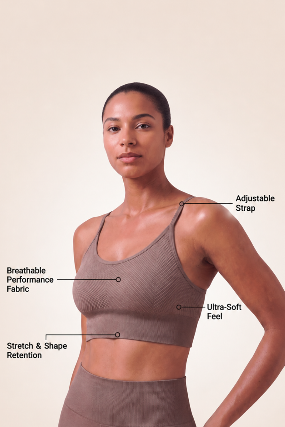 3-Pack CoreFit Racerback Sports Bra Apparel & Accessories > Activewear > Sports Bras > Multi-Packs by Profit Outfits