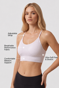 3-Pack CoreFit Racerback Sports Bra Apparel & Accessories > Activewear > Sports Bras > Multi-Packs by Profit Outfits