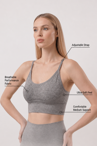 3-Pack CoreFit Racerback Sports Bra Apparel & Accessories > Activewear > Sports Bras > Multi-Packs by Profit Outfits