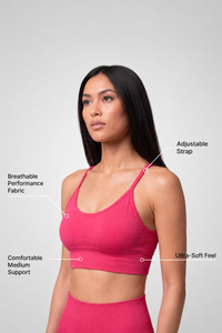 3-Pack CoreFit Racerback Sports Bra Apparel & Accessories > Activewear > Sports Bras > Multi-Packs by Profit Outfits