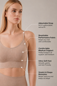 3-Pack CoreFit Racerback Sports Bra Apparel & Accessories > Activewear > Sports Bras > Multi-Packs by Profit Outfits