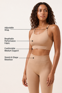 3-Pack CoreFit Racerback Sports Bra Apparel & Accessories > Activewear > Sports Bras > Multi-Packs by Profit Outfits