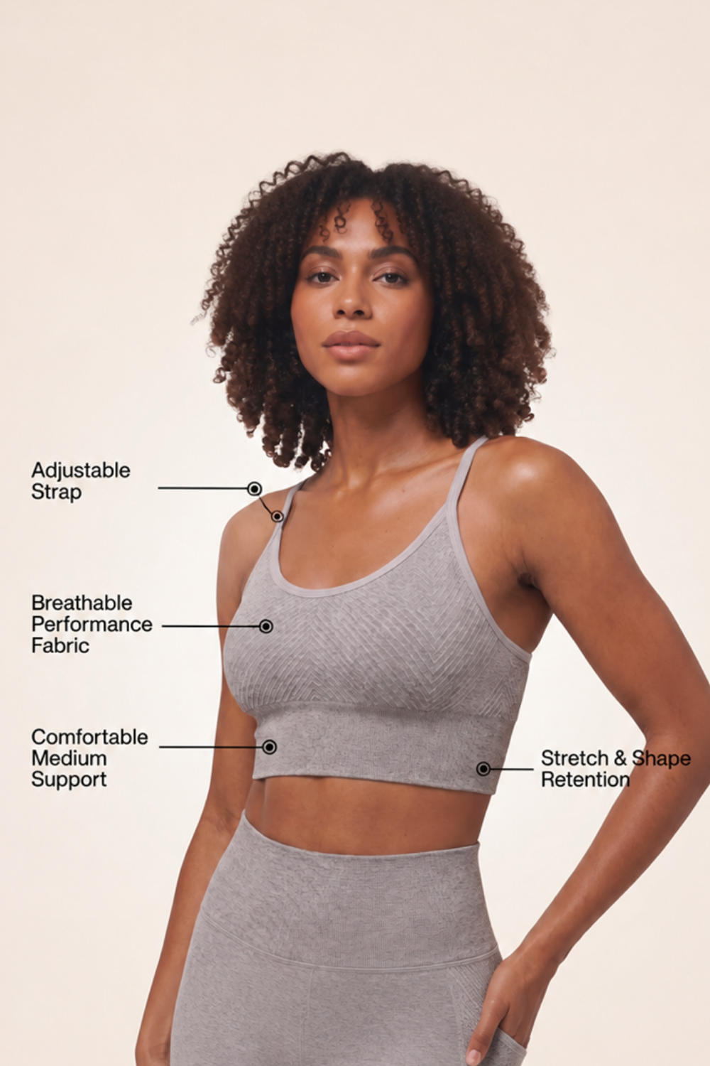 3-Pack CoreFit Racerback Sports Bra Apparel & Accessories > Activewear > Sports Bras > Multi-Packs by Profit Outfits
