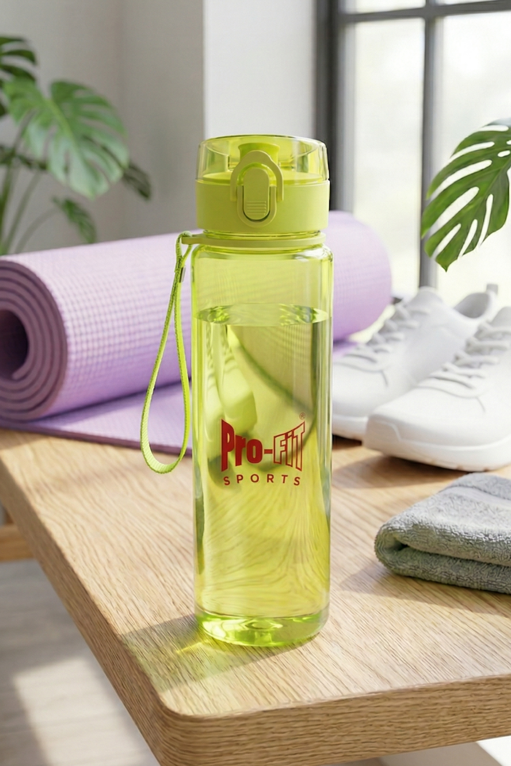 Clear Studio Water Bottle - Green
