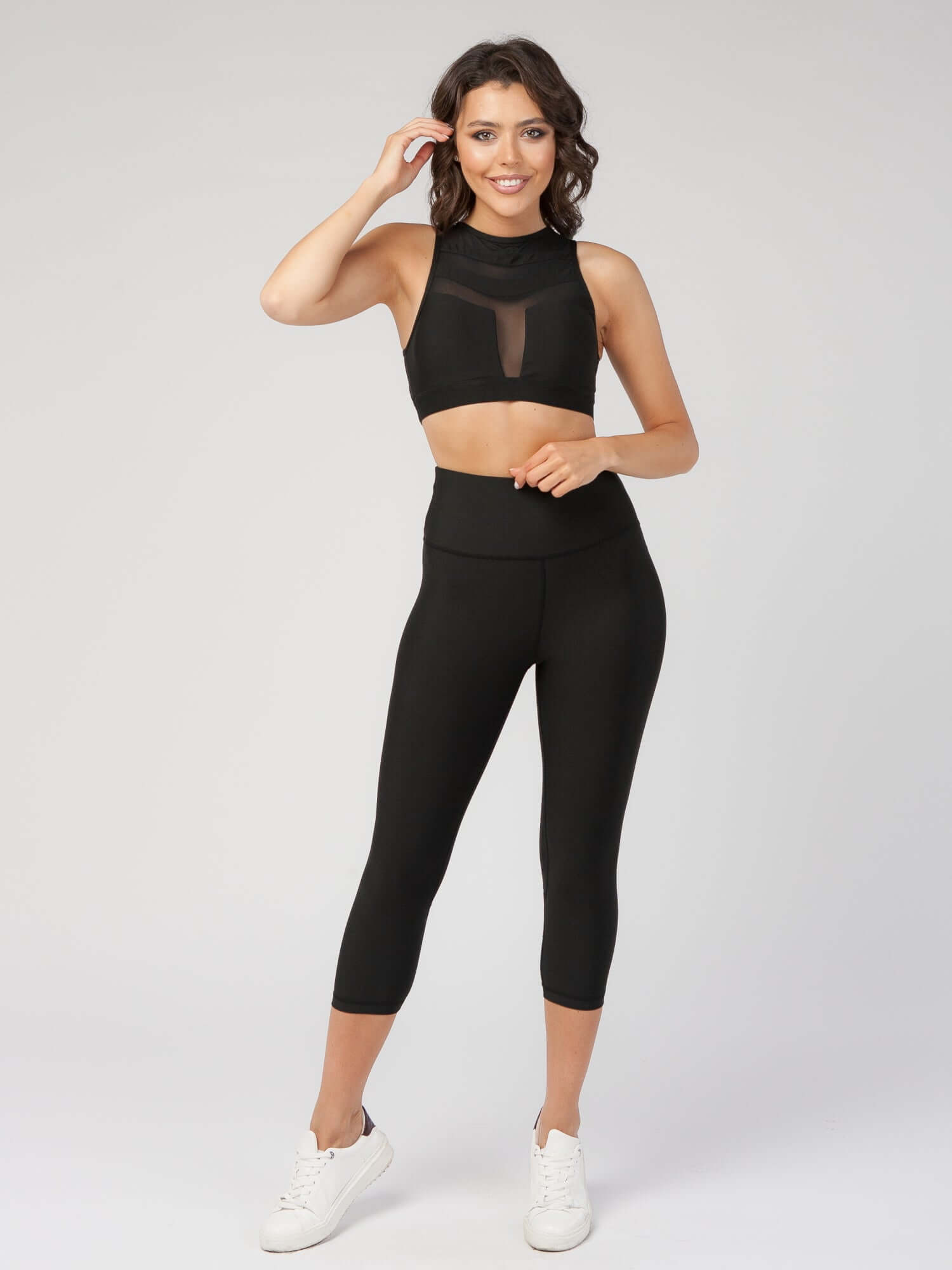 Contour High-Waist Capri Legging