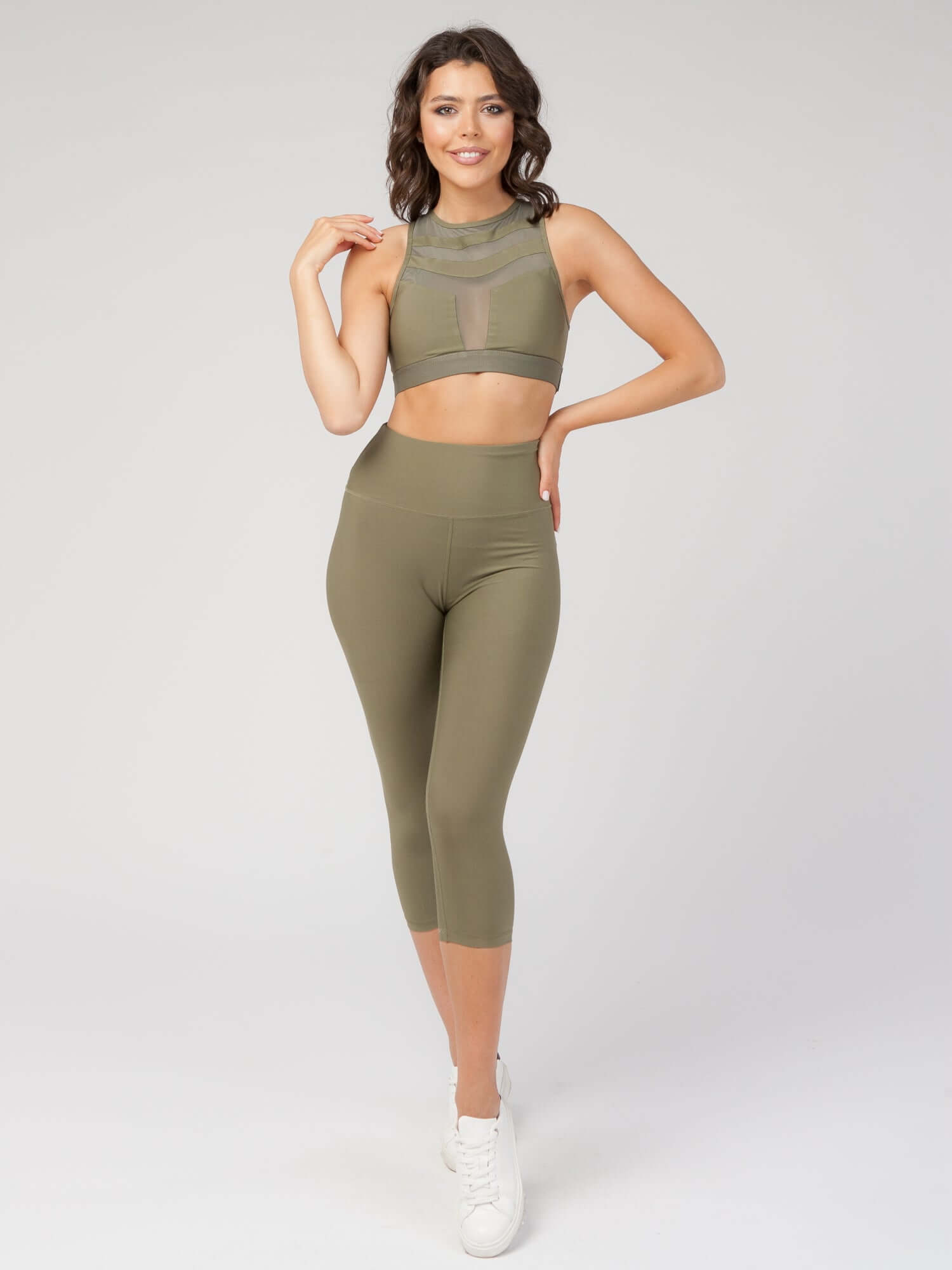 Contour High-Waist Capri Legging