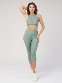 Contour High-Waist Capri Legging