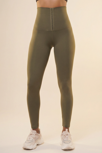 Contour Hook-Front High-Waist Legging