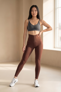 Contour Hook-Front High-Waist Legging