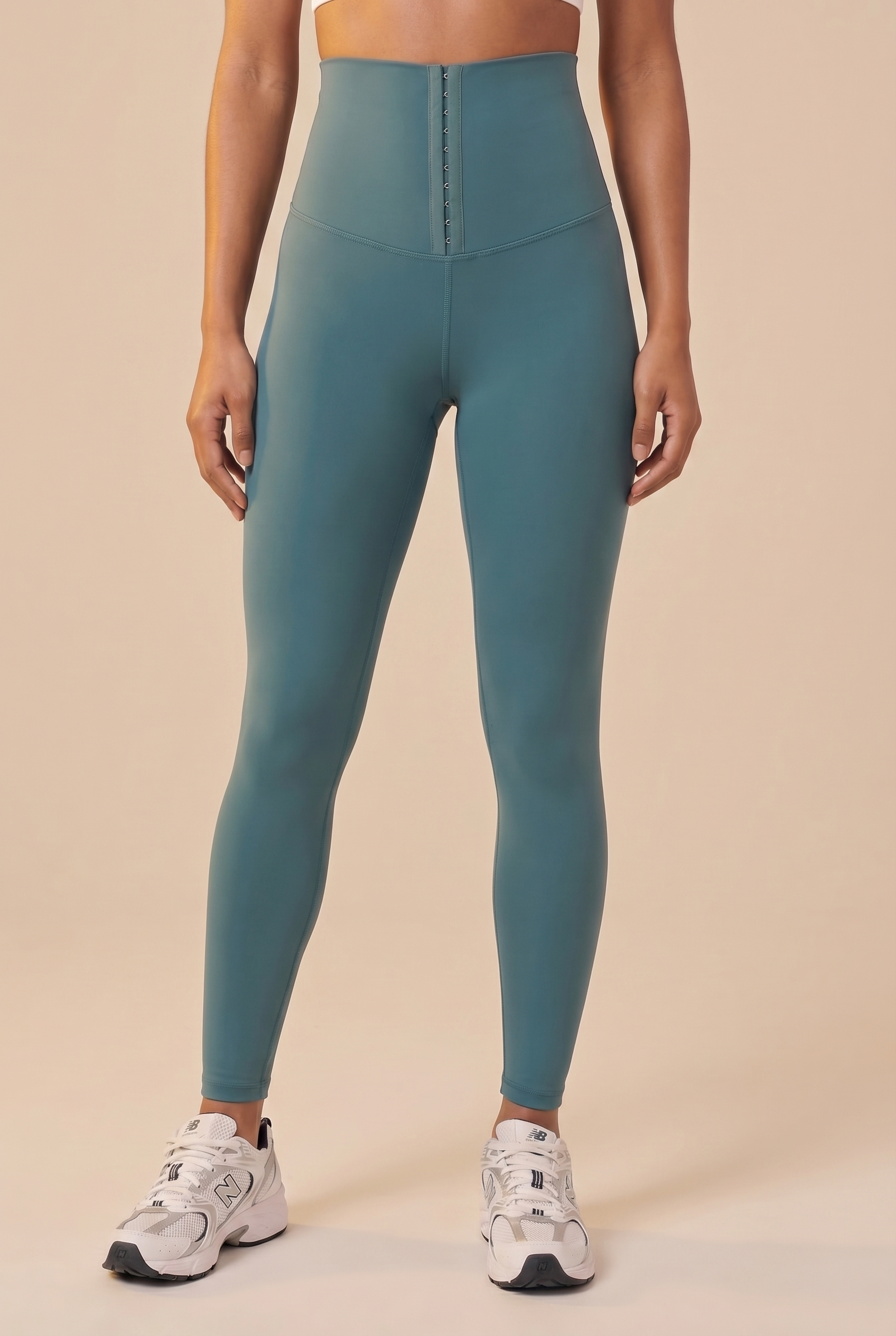 Contour Hook-Front High-Waist Legging