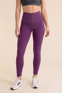 Contour Hook-Front High-Waist Legging